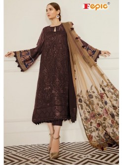 FEPIC 66007-F ROSMEEN BRQ PAKISTANI SUIT AVALABALE IN INDIA