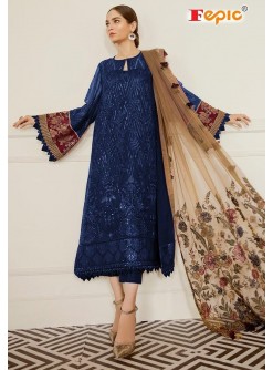 FEPIC 66007-E ROSMEEN BRQ PAKISTANI SUIT AVALABALE IN INDIA