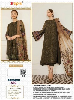 FEPIC 66007-H ROSMEEN BRQ PAKISTANI SUIT AVALABALE IN INDIA