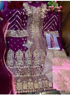 KHAYYIRA 1053-F BLOCK BUSTER HIT PAKISTANI SUIT