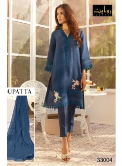 RAWAYAT 33004 ALZOHAIB VOL-3 LAWN COLLECTION 2021 SALWAR KAMEEZ SUPLLIER IN INDIA