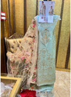 SHARADDHA DESIGNERS 302 BAROQUE DUPTTA WORK COLLECTION WHOLSALER PRICE PAKISTANI SUITS