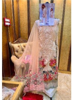 SHARADDHA DESIGNERS 301 BAROQUE DUPTTA WORK COLLECTION WHOLSALER PRICE PAKISTANI SUITS