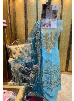 SHARADDHA DESIGNERS 304 BAROQUE DUPTTA WORK COLLECTION WHOLSALER PRICE PAKISTANI SUITS