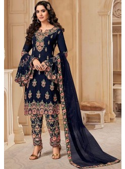KESARI TRENDZ SIMRAN VOL-1 NEWIBLUE SALWAAR KAMEEZ