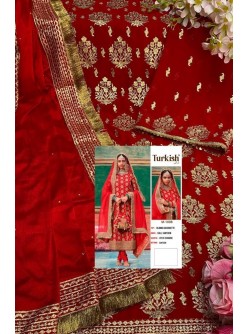 TURKISH M-1008 SALWAAR KAMEEZ BLOOMING