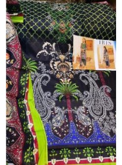 IRIS VOL-12 12002 KARACHI SUITS NEW SINGALE