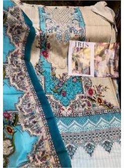 IRIS VOL-12 12004 KARACHI SUITS MANUFUCTRE