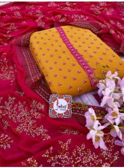EBA LIFESTYLE LIBAAS 1218 MANUFUCTUR PAKISTANI SUITS BEST PRICE