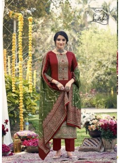 LEVISHA PARNIKA BANDHEJ COLLECTTION 7020 BEST WHOLESALER PAKISTANI SUITS SUPPLIER