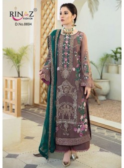 RINAZ FASHION IMROZIA VOL-4 8604 PAKISTANI SUITS SUPPLIER STANDARD