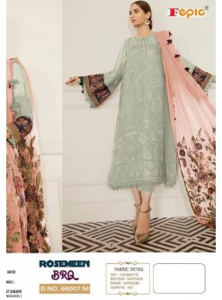 FEPIC 66007 M ROSMEEN BRQ PAKISTANI SUIT AVALABALE IN INDIA