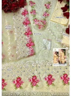 AL AMRA ZF ANAYA LAWN-12 CHIKKANKARI COLLECTTION SALWAR KAMEEZ WHOLESALE