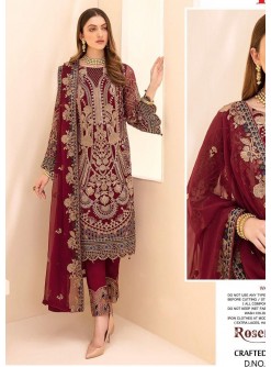 FEPIC ROSEMEEN CRAFTED NEEDLE 90008 PAKISTANI SUITS NEW COLLECTION SURAT
