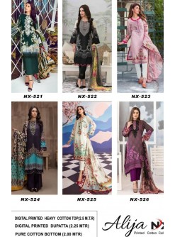 KEVAL FAB ALIYA NX 521TO526 EXCLUSIVE KARACHI COLLECTION AVAILABALE IN SURAT