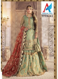 ANAYA TEX MARIA B MBROIDERED COLLECTION 7773 A1 SALWAR KAMEEZ SURAT