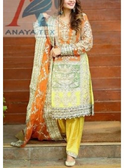 ANAYA TEX 7003 BEAUTIFUL DRESS PAKISTANI SUITS DEALER