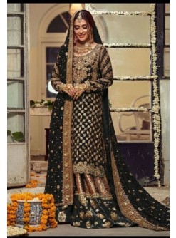 ASIM JOFA DN 56067 BLACK BRIDAL COLLECTION SINGLE ONLINE SHOP