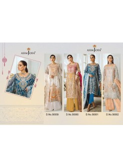 ASIM JOFA 56060 SALWAR KAMEEZ WHOLESALE ONLINE