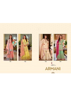 EBA LIFESTYLE ARMANI 1361 TO 1364 PAKISTANI SUITS WITH PLAZO SINGLE