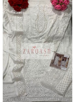 ZARQASH MARIA B WEDDING EDITION Z 2085 PAKISTANI DRESSES SINGLE PIECE