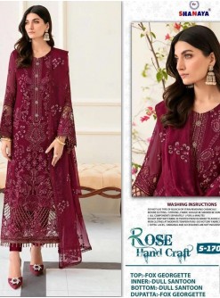 SHANAYA ROSE HAND CRAFT 170 PAKISTANI SUITS LATEST DESIGN