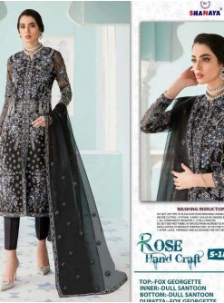 SHANAYA ROSE HAND CRAFT 182 PAKISTANI SUITS DEALER