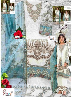 SHREE FABS K 5073 B PAKISTANI SUITS DEALER BUY INDIA