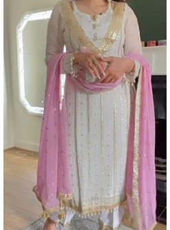 NEVIL FASHION NF 1213 WHITE HIT PAKISTANI SUITS