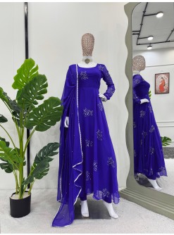 KD 1496 LATEST GAWN WHOLESALE RATE