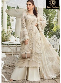 ZIAAZ DESIGNS 736 A PAKISTANI SUITS WITH PRICE