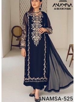 ANAMSA 525 READYMADE PAKISTANI SALWAR SUITS 