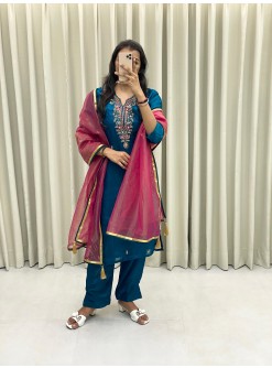 BE 301 READYMADE HAND WORK PAKISTANI SUITS 