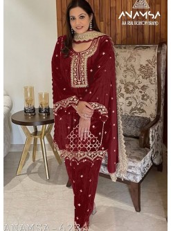 ANAMSA 623 PAKISTANI SUITS SINGLE PIECE