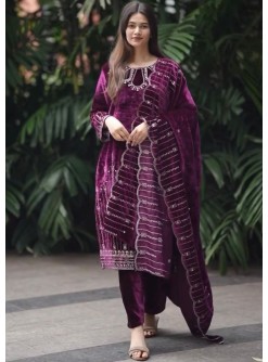 SHREE HARI SRK 5211 VELVET PAKISTANI SALWAR SUITS 