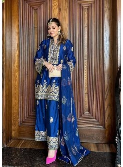 LC 1332 READYMADE PAKISTANI SUITS CHINON SILK