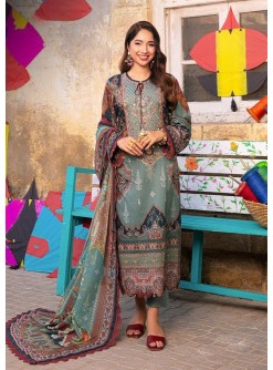 JL 1024 PAKISTANI SUITS MUSLIN COTTON.