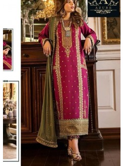 AZURE 13092 PAKISTANI SUITS SINGLE PIECE