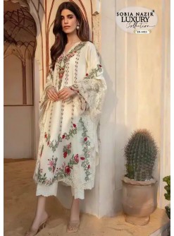 SOBIA NAZIR LUXURY SN 1023 PAKISTANI SUITS CHIKANKARI COLLECTION