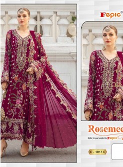FEPIC ROSEMEEN 1917 C PAKISTANI SALWAR SUITS WHOLESALE SINGLE