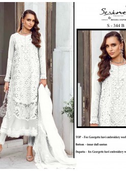 SERINE S 344 B PAKISTANI SALWAR SUITS LATEST HANDWORK