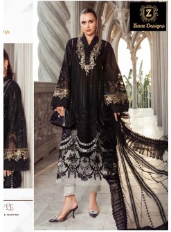 ZIAAZ DESIGNS 596 STYLISH PAKISTANI SALWAR SUITS