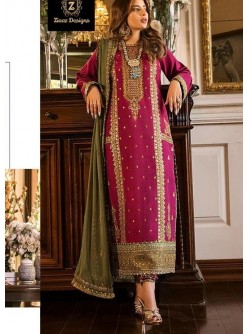 ZIAAZ DESIGNS 704 SALWAR SUITS COLLECTION IN SURAT