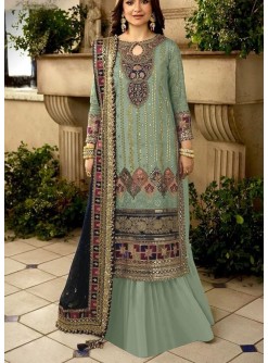 AFROZEH AF 216 B LATEST SALWAR SUITS WHOLESALE 