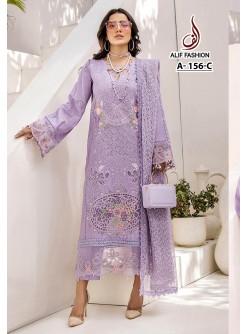 ALIF FASHION A 156 C PAKISTANI SALWAR SUITS DEALER WHOLESALE ONLINE