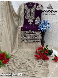 ANAMSA 631 WHOLESALE LATEST PAKISTANI SUITS