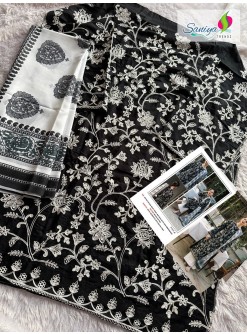 SANIYA TRENDZ 7117 A DEALER PAKISTANI SUITS ONLINE SHOPPING