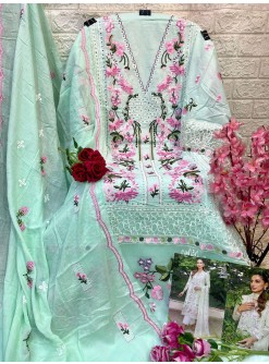 ALIF FASHION A 135 PAKISTANI SUITS PURE COTTON