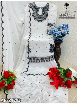AFROZEH AF 217 D DEALER PAKISTANI SUITS INDIA