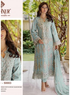 MAHNUR FASHION 50003 LATEST SALWAR SUITS IN SURAT